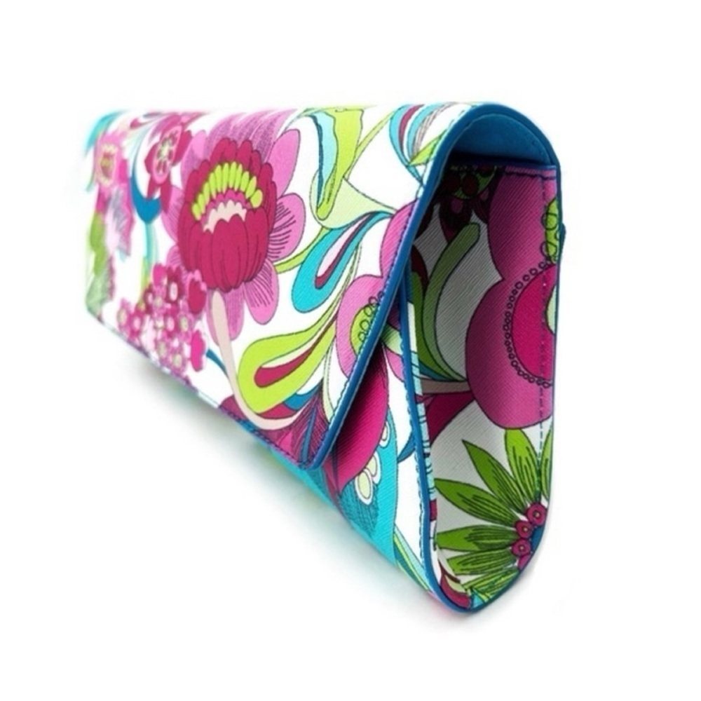 NWT Trina Turk Floral Print Clutch - Picture 3 of 9